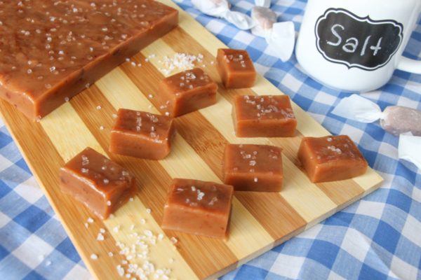 Salted Caramel Fudge Bites